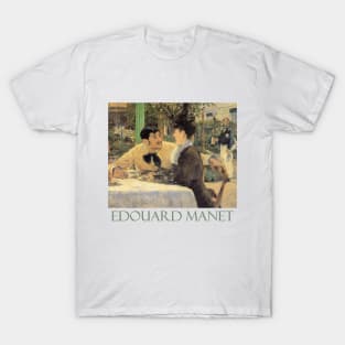 Au Pere Lathuille (1879) by Edouard Manet T-Shirt